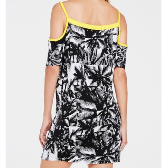 Fabletics cold shoulder rayon blend Tina exercise dress - Picture 2 of 8